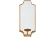 Dumi Gold Finish Wall Sconce - DMV FurnitureSconce