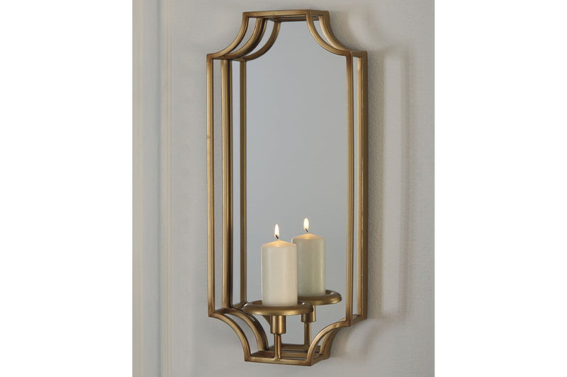 Dumi Gold Finish Wall Sconce - DMV FurnitureSconce