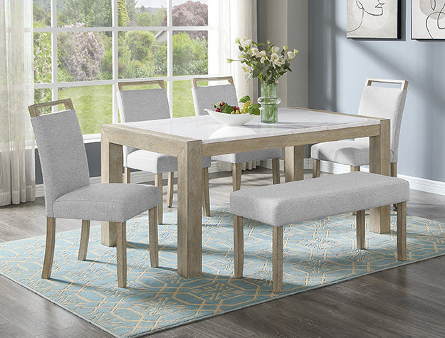 Dune Genuine Marble Dining Tbl Leg - 1321T-3866-LEG