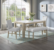 Dune Light Gray Genuine Marble Dining Table - DMV FurnitureDining Table
