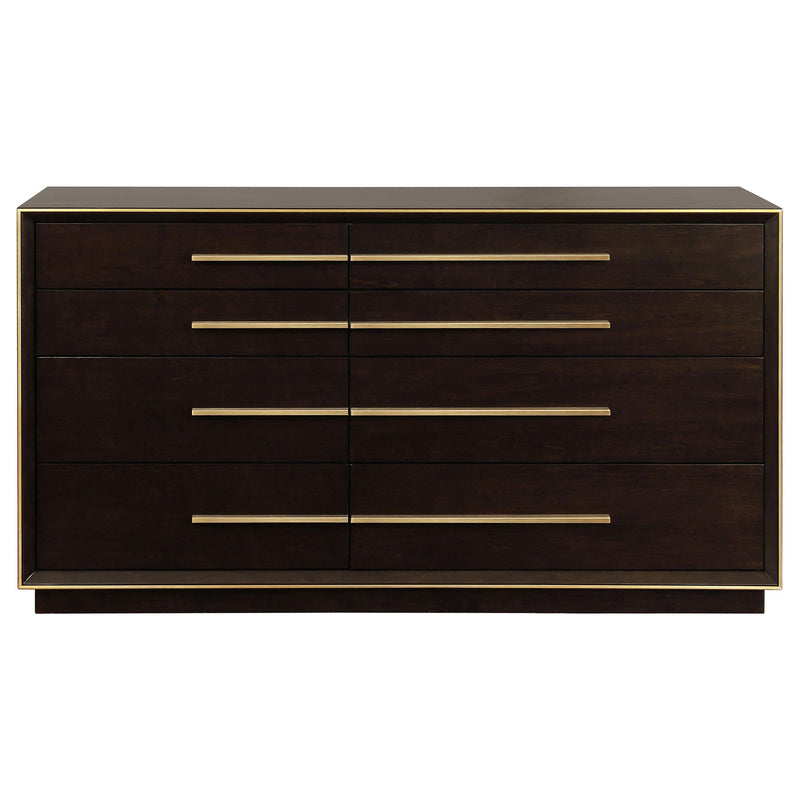 Durango 4-piece Eastern King Bedroom Set Smoked Peppercorn - 223261KE-S4