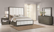 Durango 4-piece Eastern King Bedroom Set Taupe Oak - 223271KE-S4