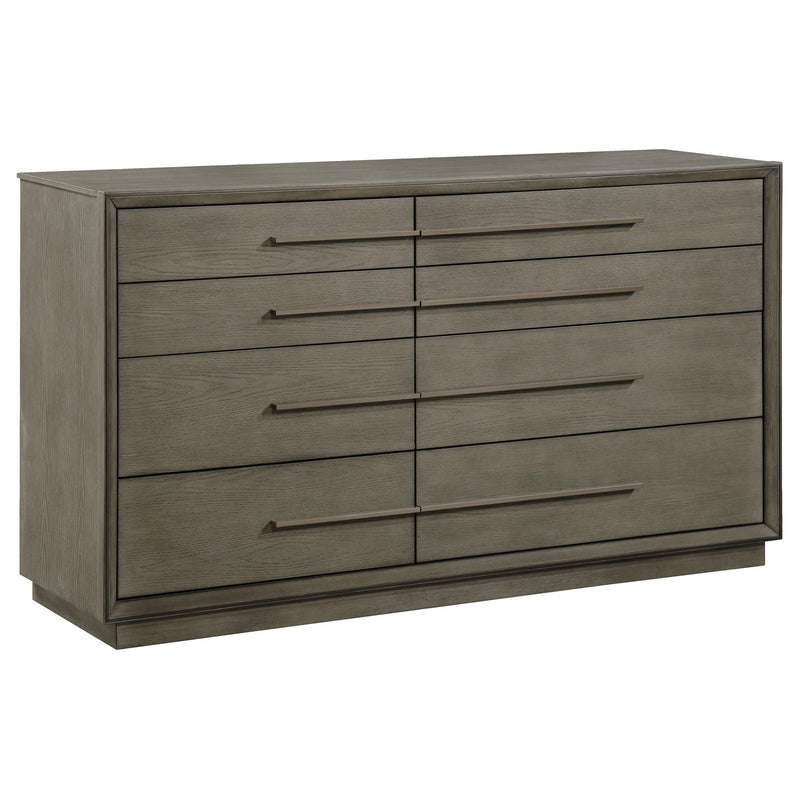 Durango 4-piece Eastern King Bedroom Set Taupe Oak - 223271KE-S4