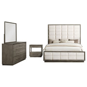Durango 4-piece Queen Bedroom Set Taupe Oak - 223271Q-S4