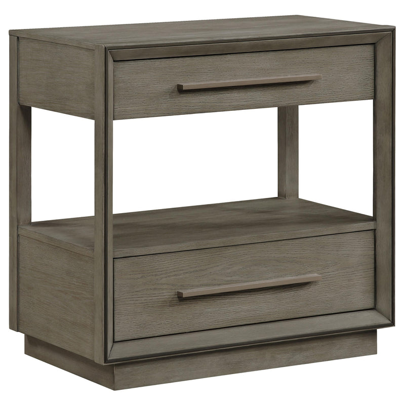 Durango 4-piece Queen Bedroom Set Taupe Oak - 223271Q-S4