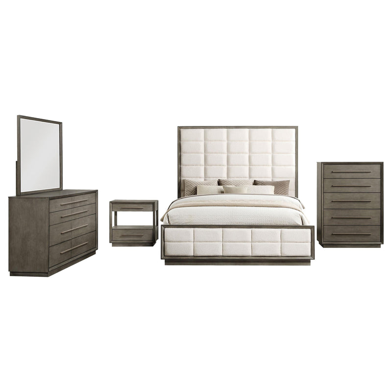 Durango 5-piece California King Bedroom Set Taupe Oak - 223271KW-S5