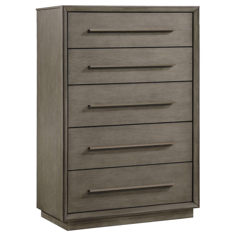 Durango 5-piece Queen Bedroom Set Taupe Oak - 223271Q-S5