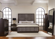 Durango 77-inch California King Panel Bed Smoked Peppercorn - 223261KW