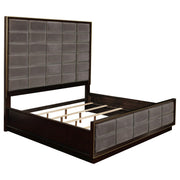 Durango 77-inch Queen Panel Bed Smoked Peppercorn - 223261Q