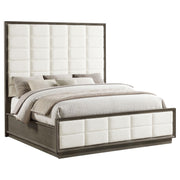 Durango 80-inch Eastern King Panel Bed Taupe Oak - 223271KE