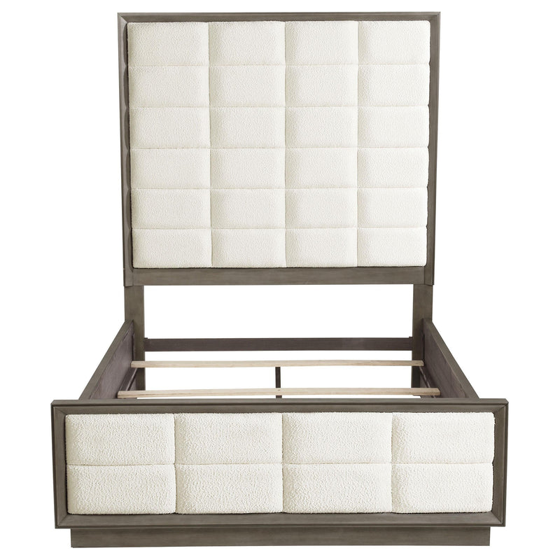 Durango 80-inch Queen Panel Bed Taupe Oak - 223271Q