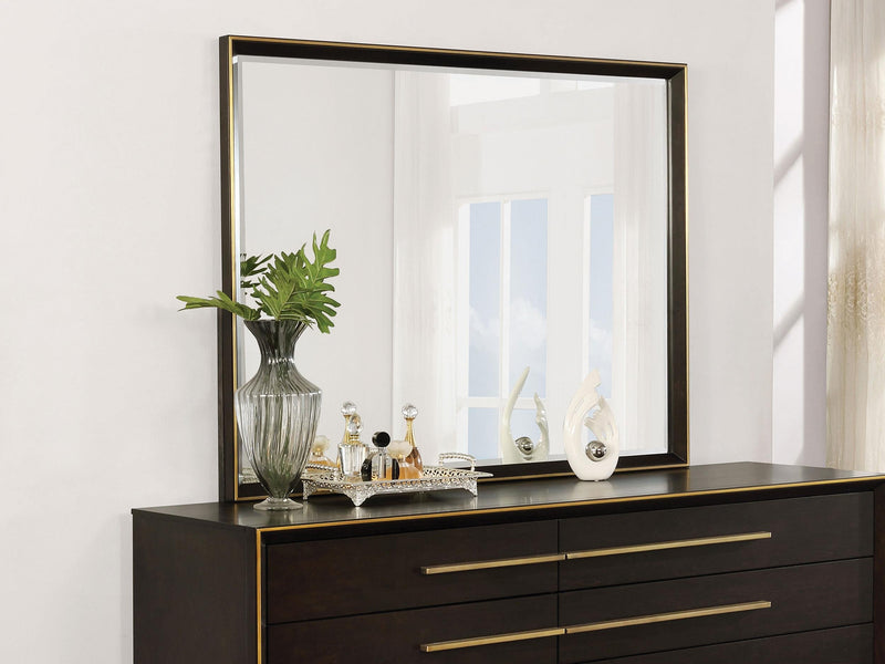 Durango Dresser Mirror Smoked Peppercorn - 223264