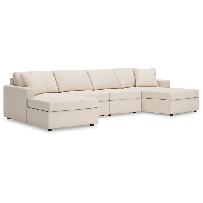 Modmax Oyster 4-Piece Sectional with Chaise from Ashley - DMV Furniture