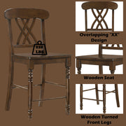 Dylan Counter Height Chair (Set-2) - DN00623