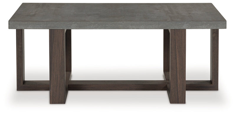 Dynnford Gray/Brown Table (Set of 3) - T216-13