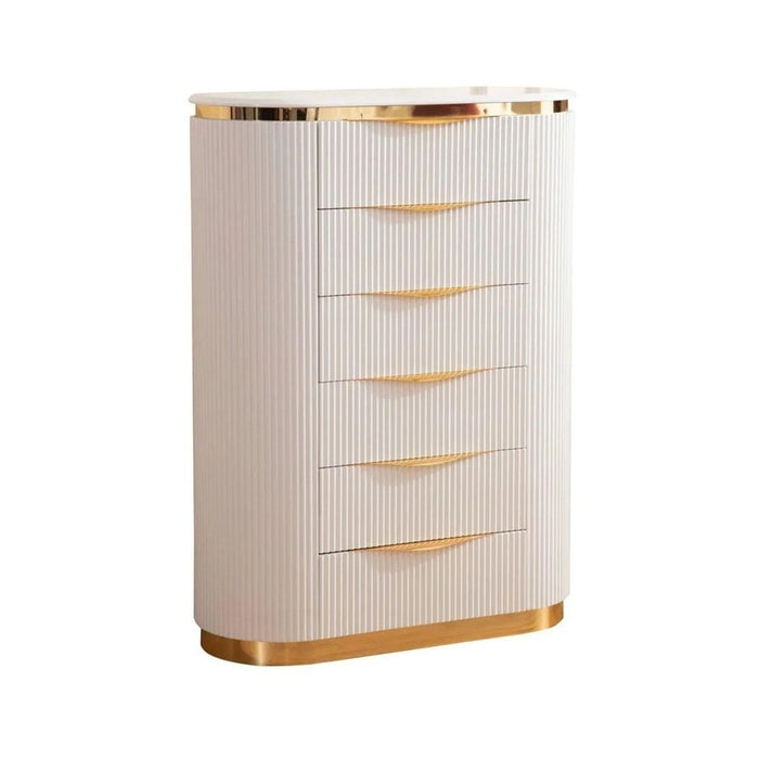 Laura Bedroom Set Collection In White