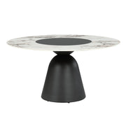 Eamon Round Dining Table W/Ceramic Top - DN05455