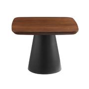Eason 2-piece Coffee Table Set Walnut and Black - 710010