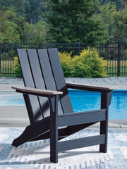 East Beach Navy Blue/Driftwood Adirondack Chair - PCP587-898