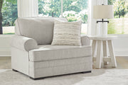 Eastonbridge Chair and Ottoman in Shadow - PKG018532