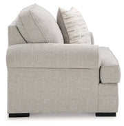 Eastonbridge Sofa Chaise, Chair, and Ottoman in Shadow - PKG018533