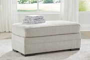 Eastonbridge Sofa Chaise, Chair, and Ottoman in Shadow - PKG018533