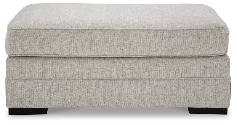 Eastonbridge Sofa Chaise, Chair, and Ottoman in Shadow - PKG018533