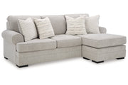 Eastonbridge Sofa Chaise, Oversized Chair, and Ottoman - DMV FurnitureSectional