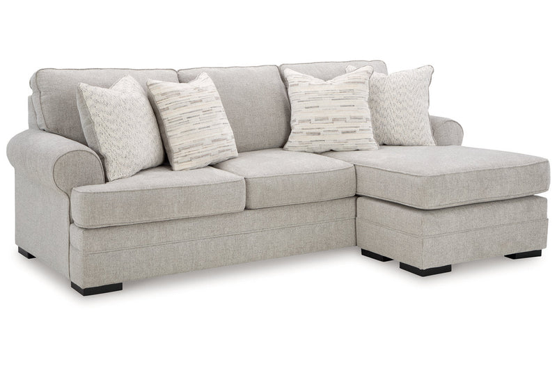 Eastonbridge Sofa Chaise, Oversized Chair, and Ottoman - DMV FurnitureSectional