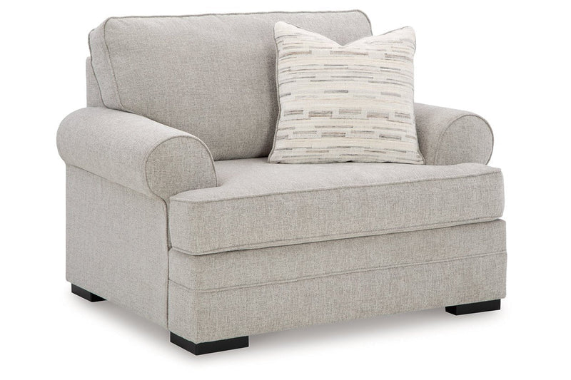Eastonbridge Sofa Chaise, Oversized Chair, and Ottoman - DMV FurnitureSectional