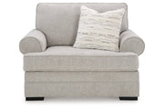 Eastonbridge Sofa Chaise, Oversized Chair, and Ottoman - DMV FurnitureSectional