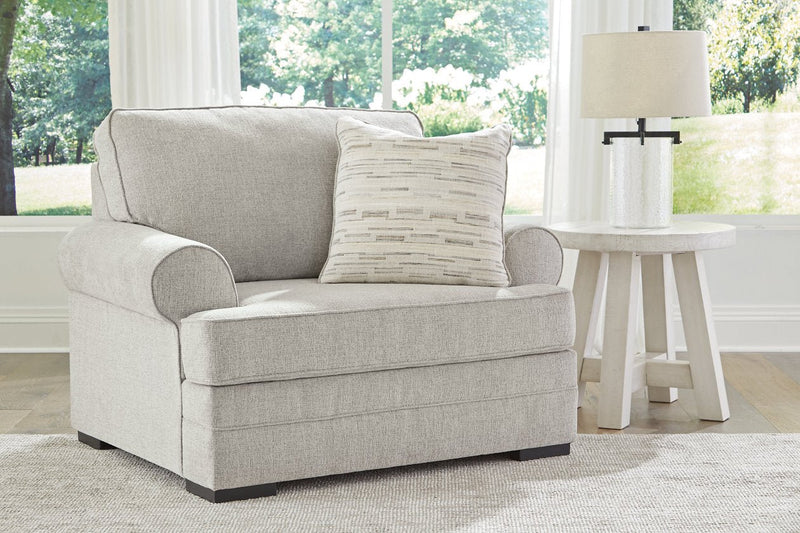 Eastonbridge Sofa Chaise, Oversized Chair, and Ottoman - DMV FurnitureSectional
