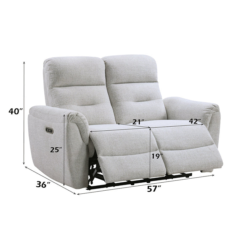 Eastre Power Motion Loveseat w/USB Port - LV03586