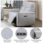 Eastre Power Motion Loveseat w/USB Port - LV03586