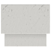Ebby 2-piece Genuine Marble Top Nesting Coffee Tables White - 710740