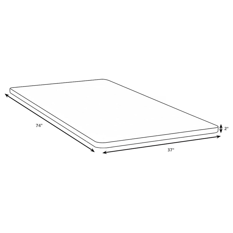 Eckard Twin Bunkie Board Foundation - 350410T