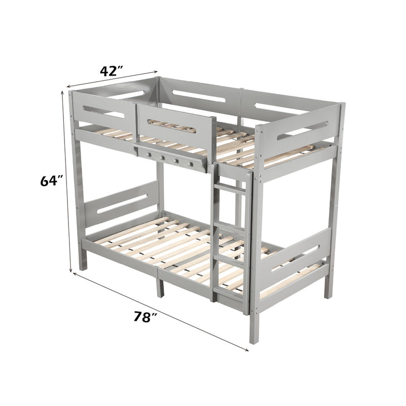 Edah Twin/Twin Bunk Bed - BD01913
