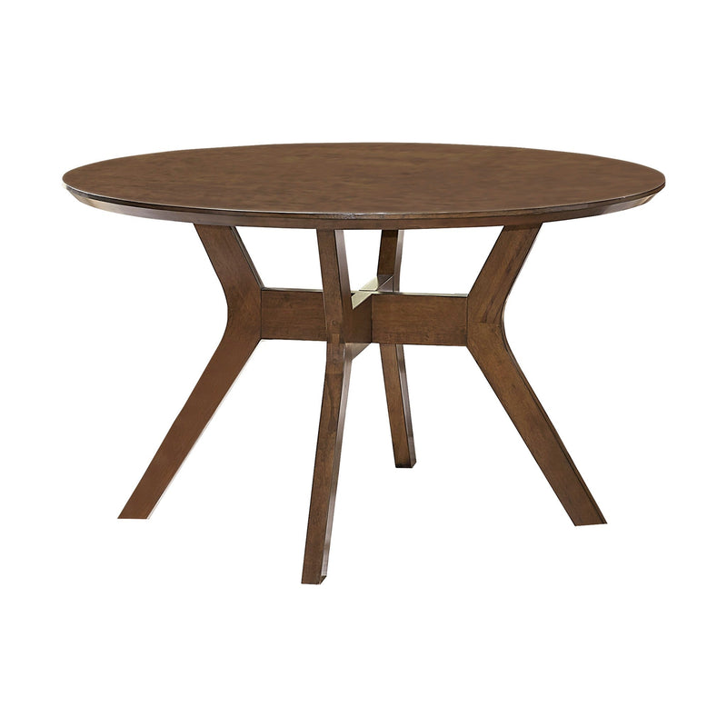 Edam Brown Round Dining Set - DMV FurnitureDining Room Set