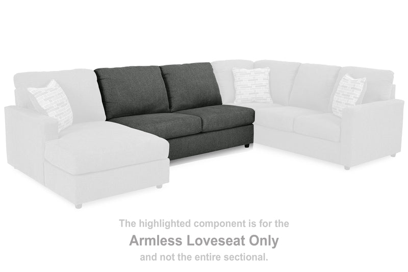 Edenfield Armless Loveseat - 2900334 - DMV Furniture