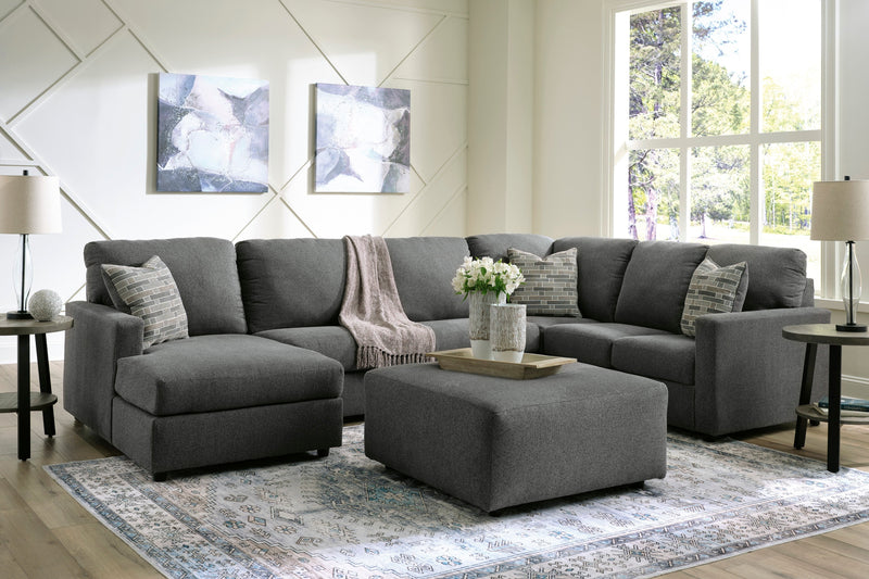 Edenfield Charcoal LAF Sectional - DMV FurnitureSectional