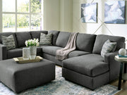 Edenfield Charcoal RAF Sectional - DMV FurnitureSectional