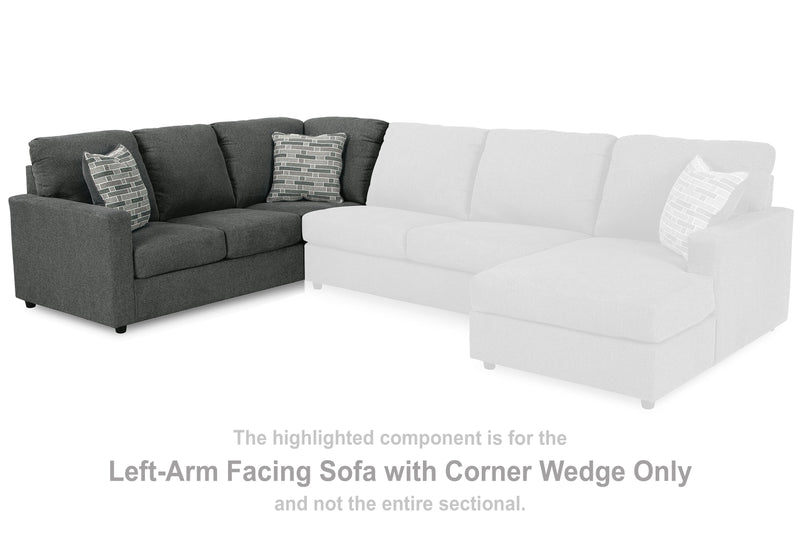 Edenfield Left-Arm Facing Sofa with Corner Wedge - 2900348 - DMV Furniture