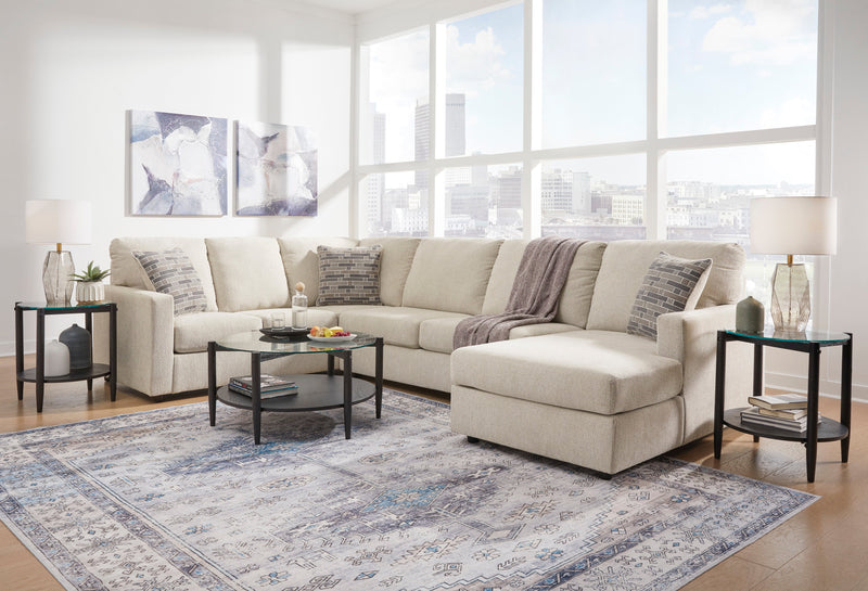 Edenfield Linen RAF Sectional - DMV FurnitureSectional