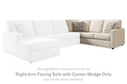 Edenfield Right-Arm Facing Sofa with Corner Wedge - 2900449 - DMV Furniture