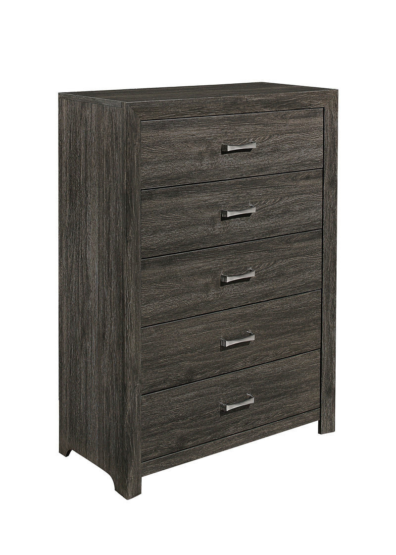 Edina Dark Gray Panel Bedroom Set - DMV FurnitureBedroom Set