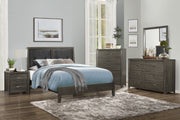 Edina Dark Gray Panel Bedroom Set - DMV FurnitureBedroom Set