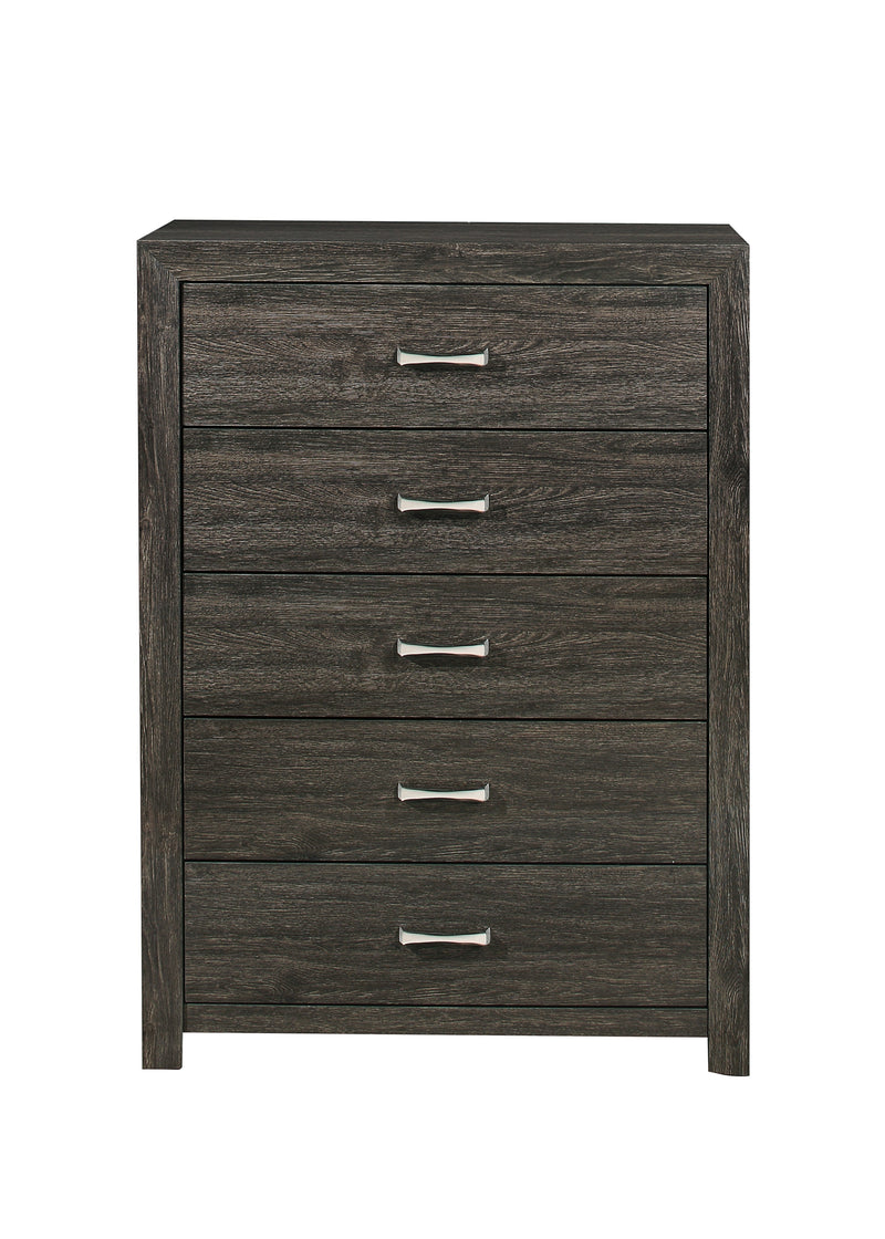 Edina Dark Gray Panel Bedroom Set - DMV FurnitureBedroom Set
