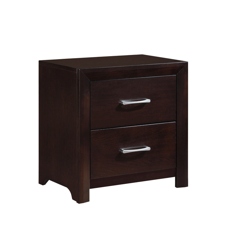 Edina Espresso Upholstered Panel Bedroom Set - DMV FurnitureBedroom Set