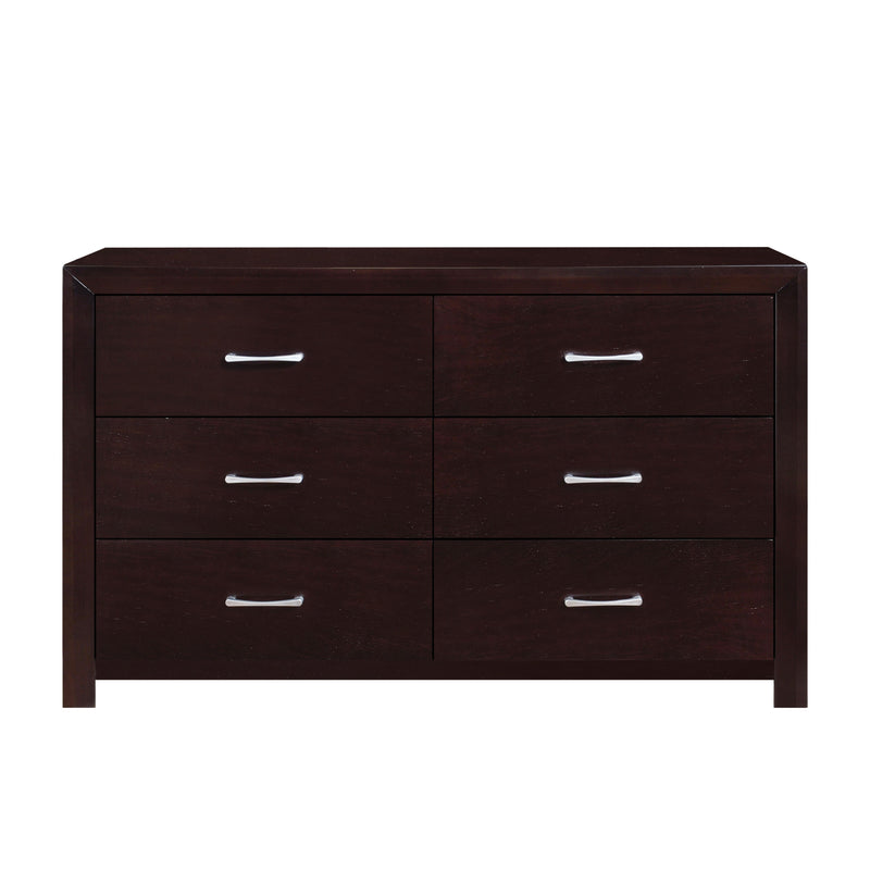 Edina Espresso Upholstered Panel Bedroom Set - DMV FurnitureBedroom Set