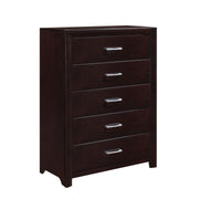 Edina Espresso Upholstered Panel Bedroom Set - DMV FurnitureBedroom Set